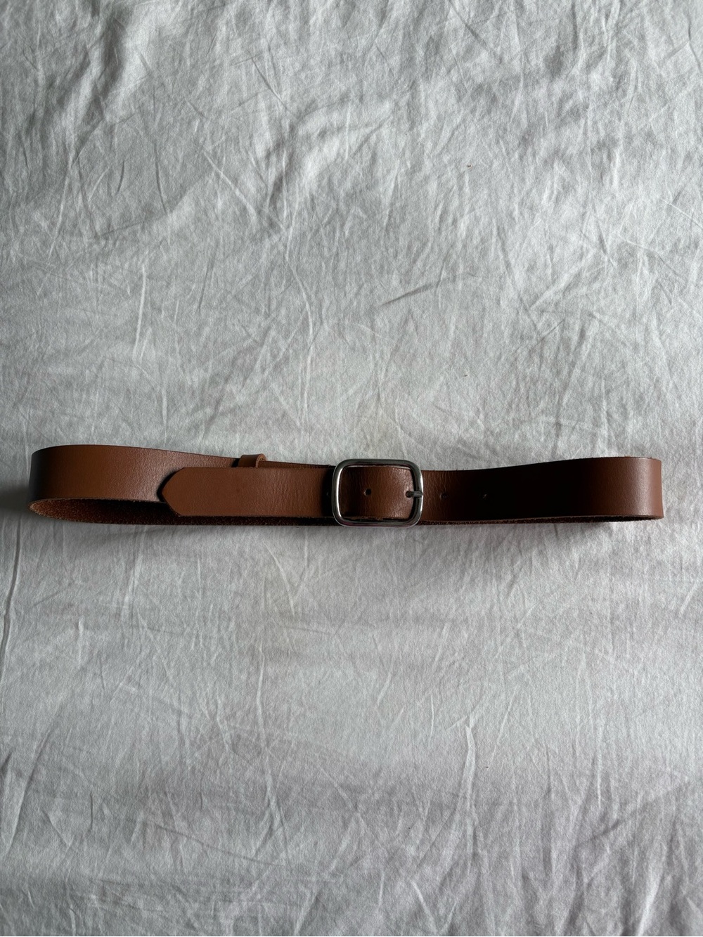 Part Two Classic Brown Women’s Belt with Silver Buckle